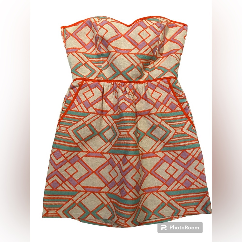 Judith March Strapless Dress with POCKETS